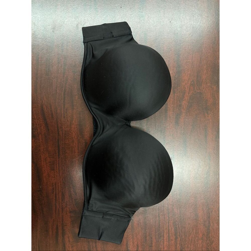 Cacique Black Strapless Bra Size 40C